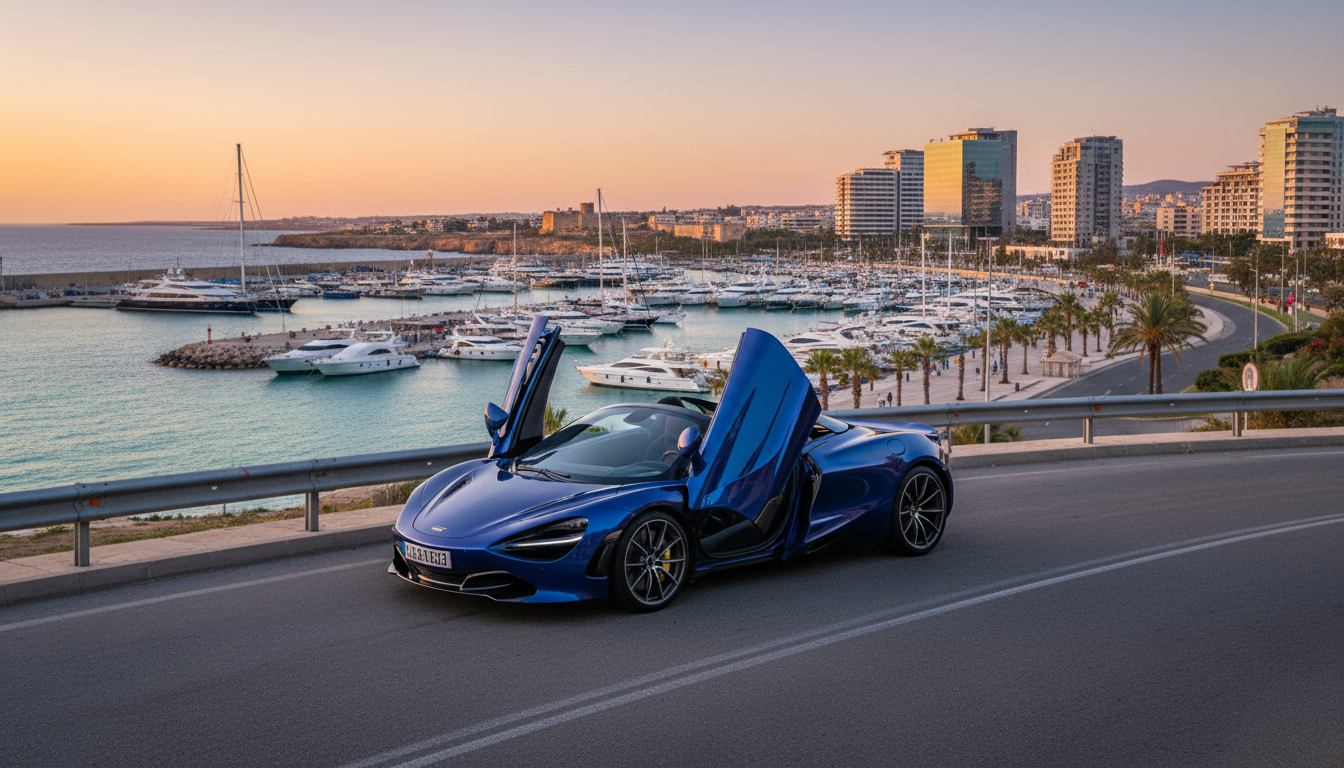 Luxury car rental Pissouri